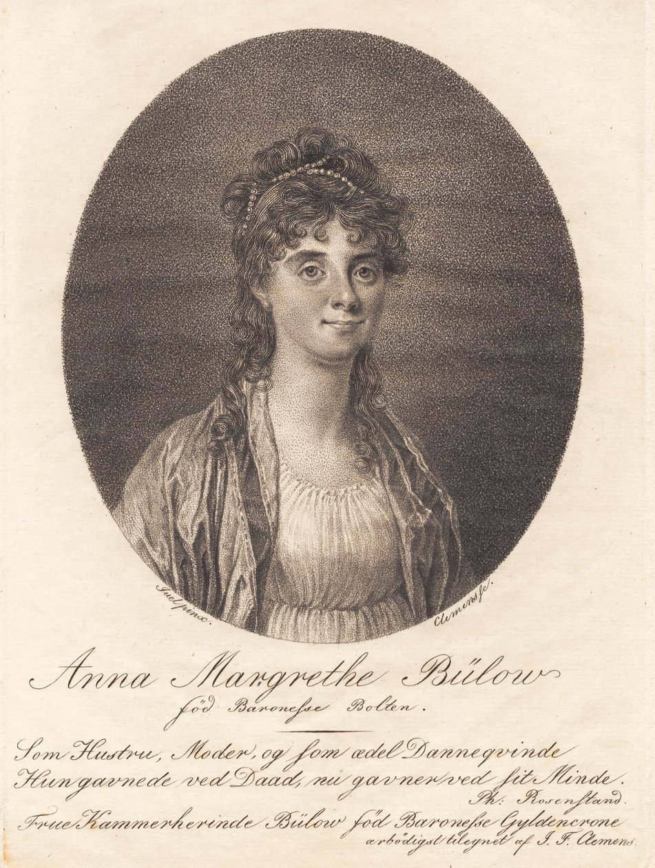 Anna Margrethe Bülow av J.F. Clemens