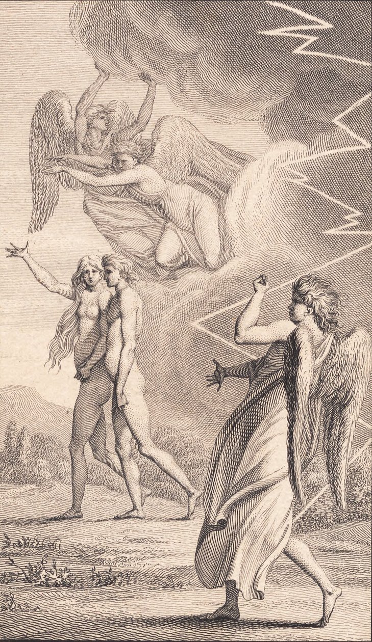 Illustrasjon til Ewalds "Adam og Eva". V av J.F. Clemens