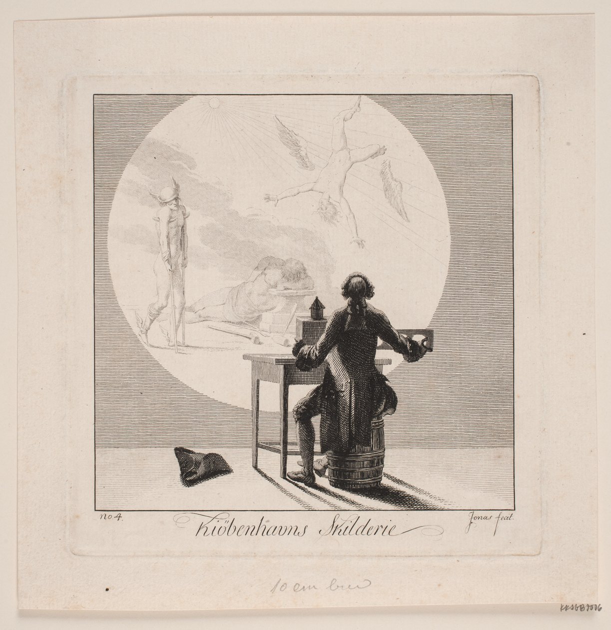 "Kiøbenhavns Skilderie", nr. 4 av J.F. Clemens