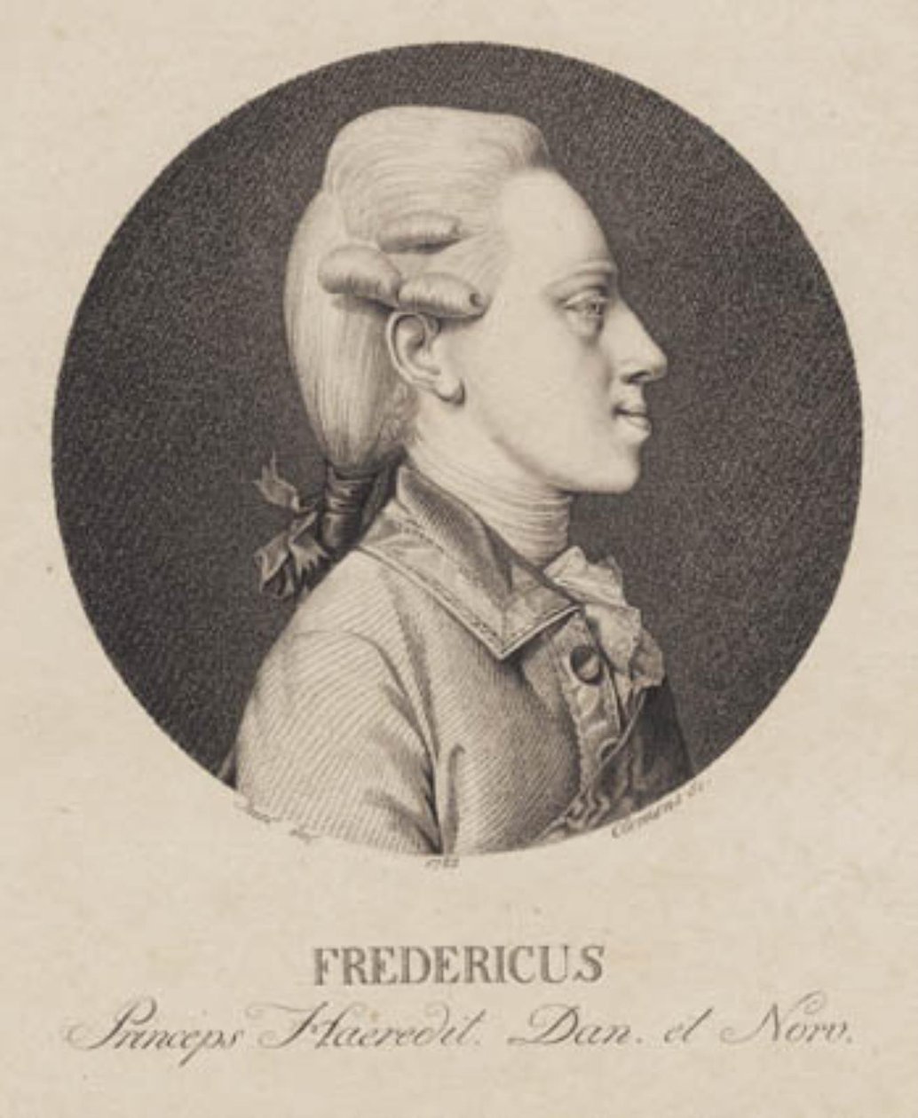 Kronprins Frederik (VI) av J.F. Clemens