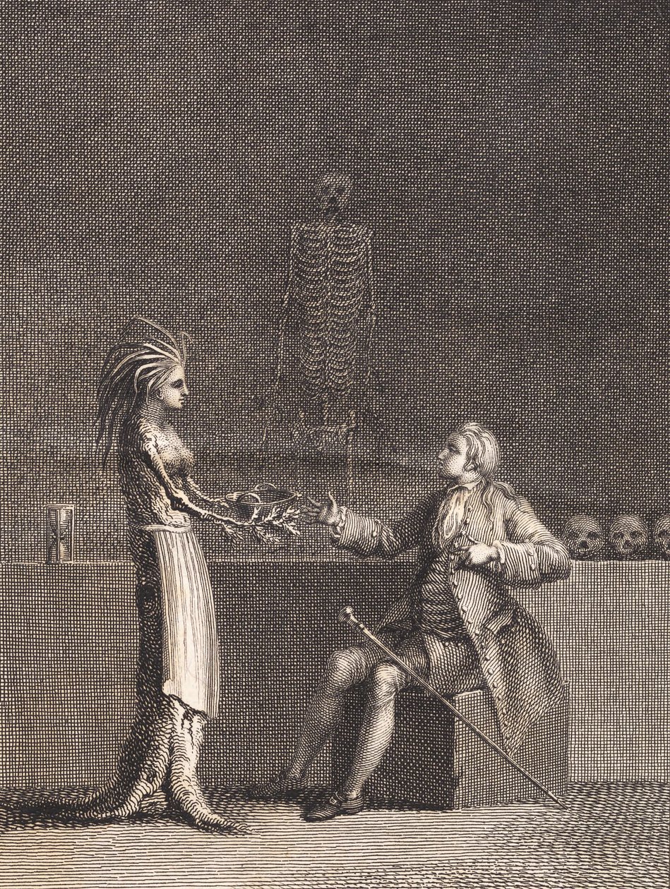 Niels Klim i anatomikammeret av J.F. Clemens