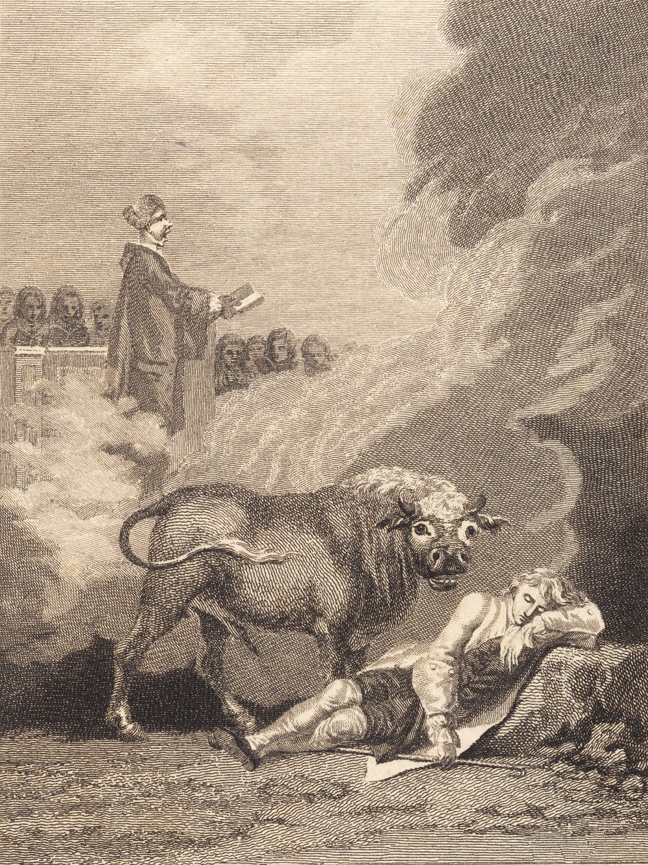 Niels Klim mener han hører ekspeditøren i Fane Kirke. II av J.F. Clemens
