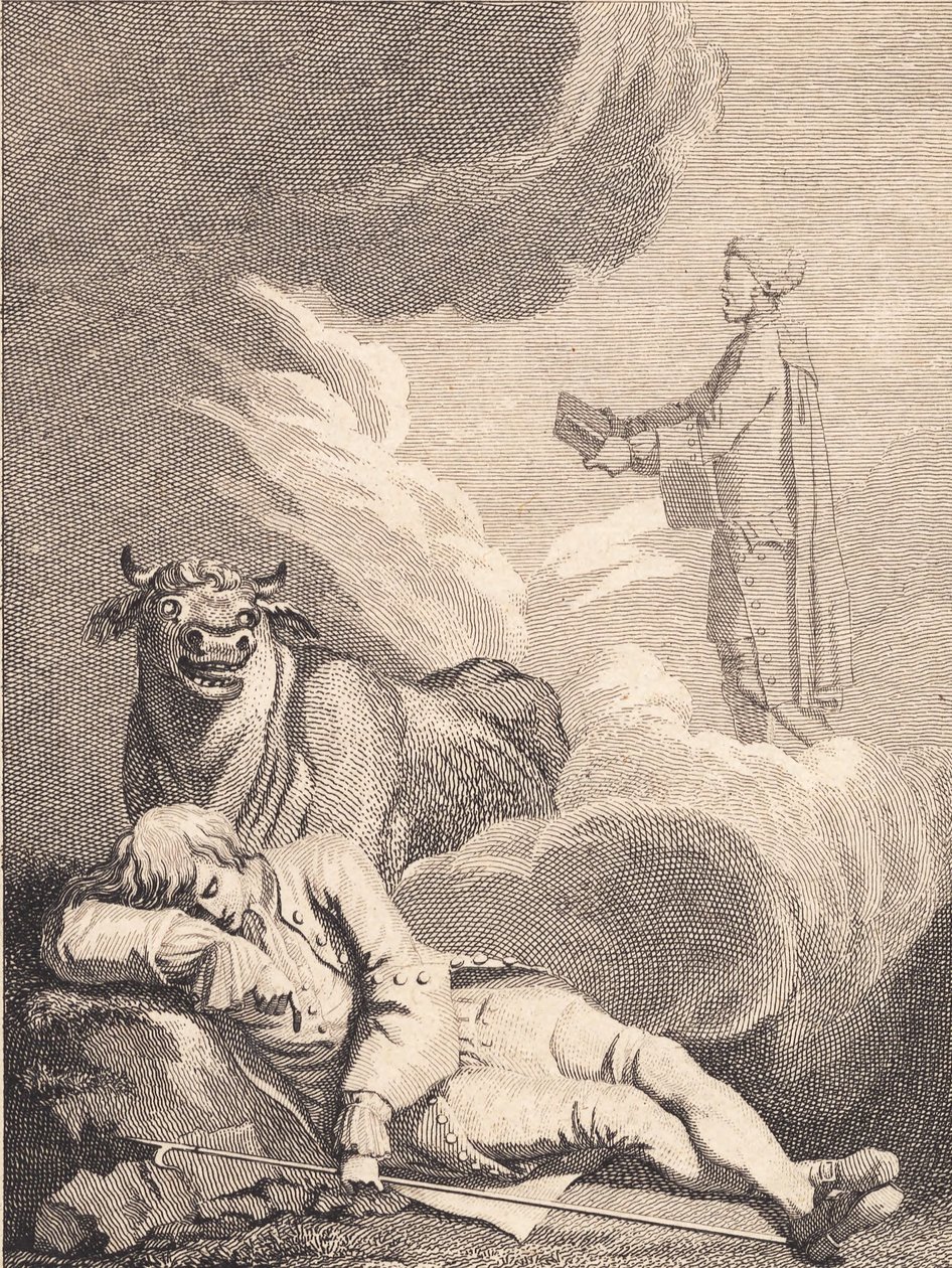 Niels Klim mener han hører ekspeditøren i Fane Kirke. I av J.F. Clemens