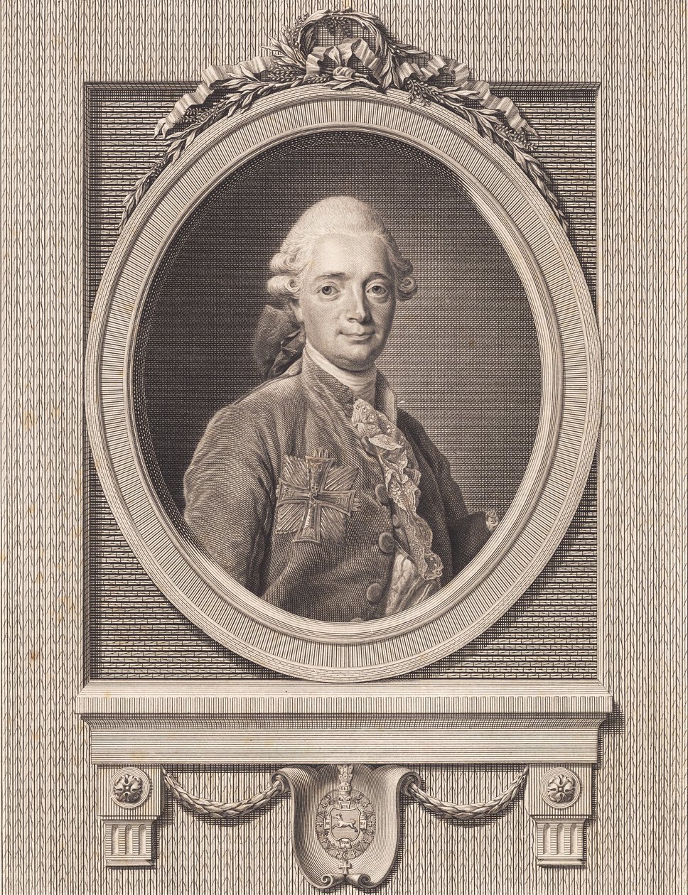 Portrett av utsendingen Otto Blome av J.F. Clemens