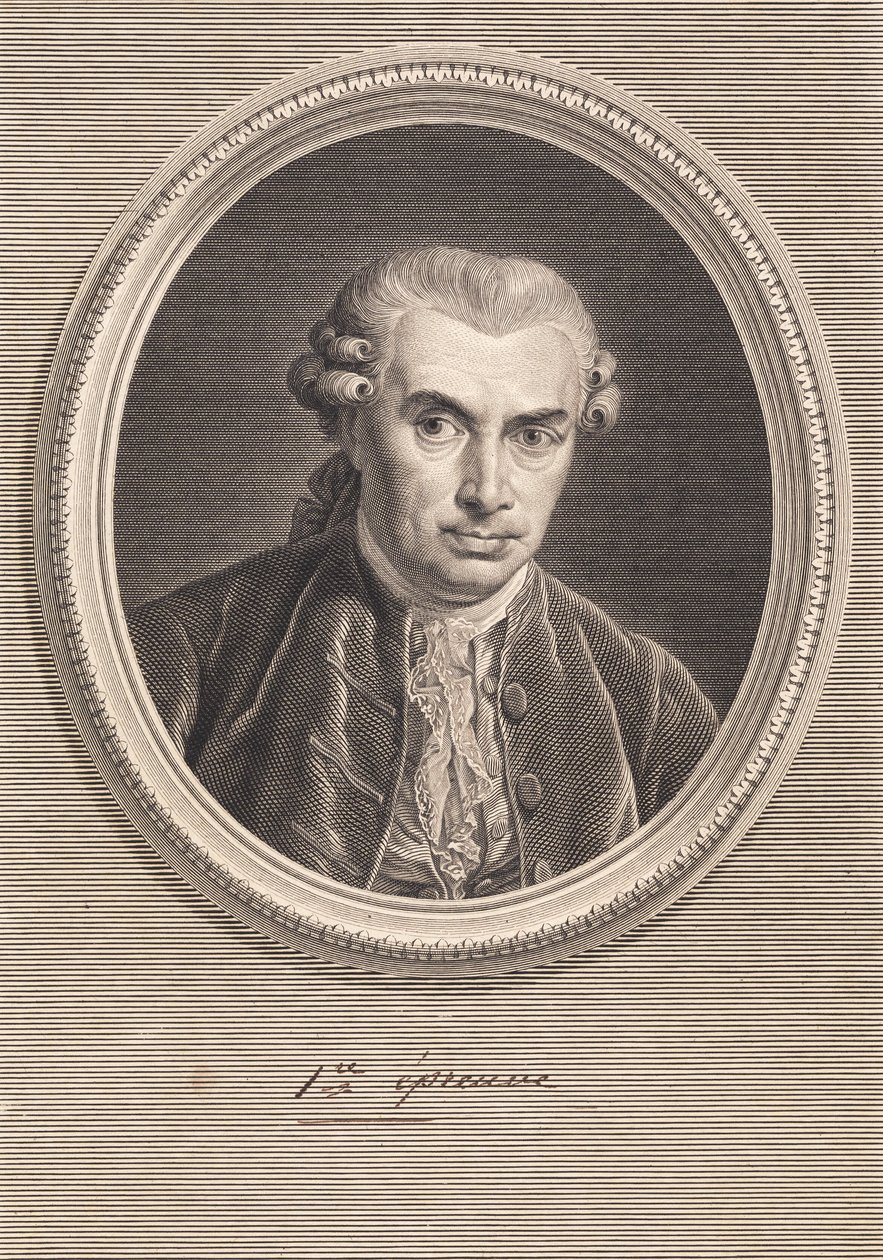 Portrett av lege Johan von Berger av J.F. Clemens