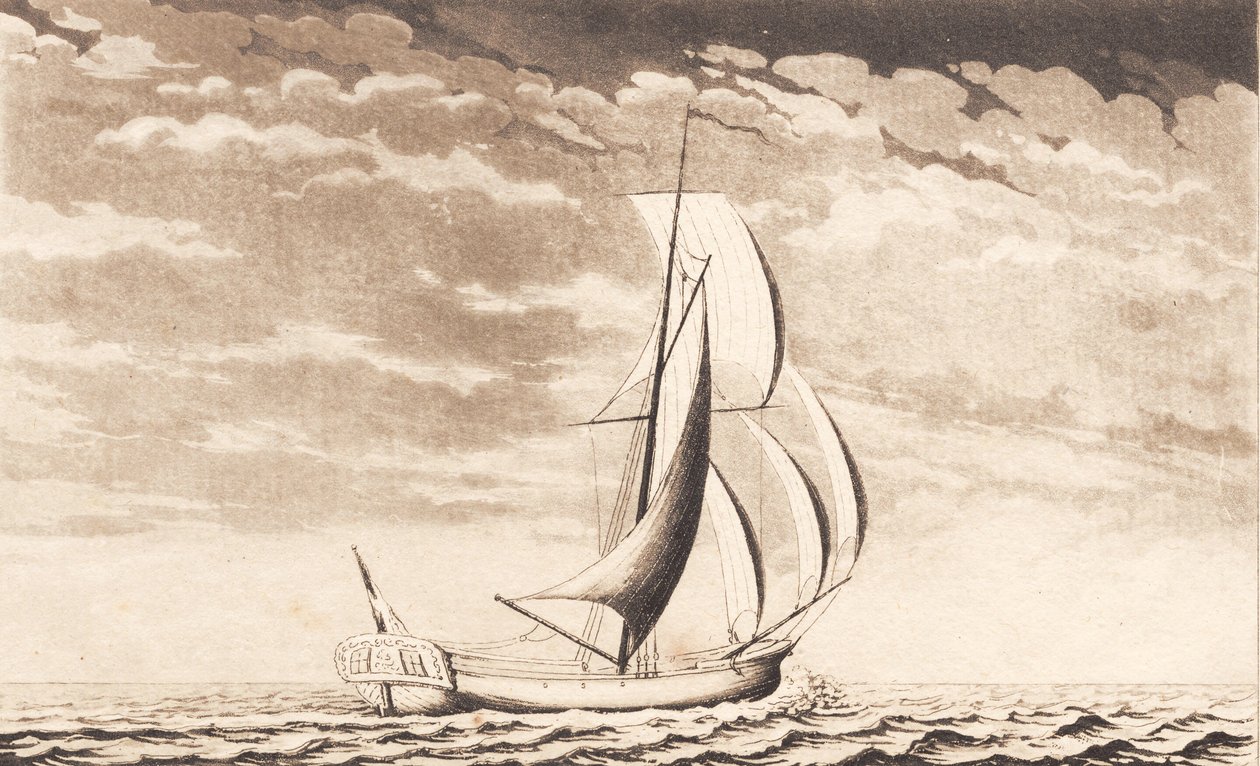 Suite av skip. Kongejakt av J.F. Clemens