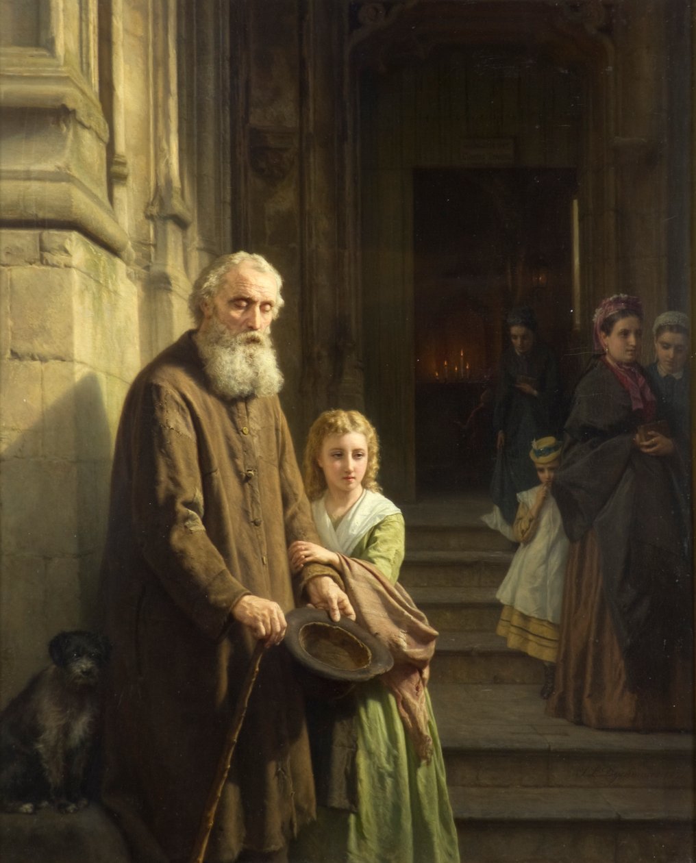 Den blinde tiggeren av J.L.  Dyckmans