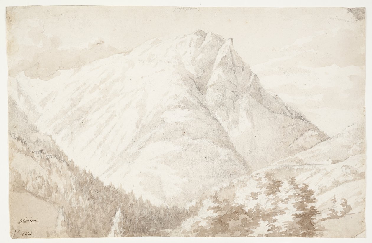 Utsikt over Glishorn av J.L. Lund