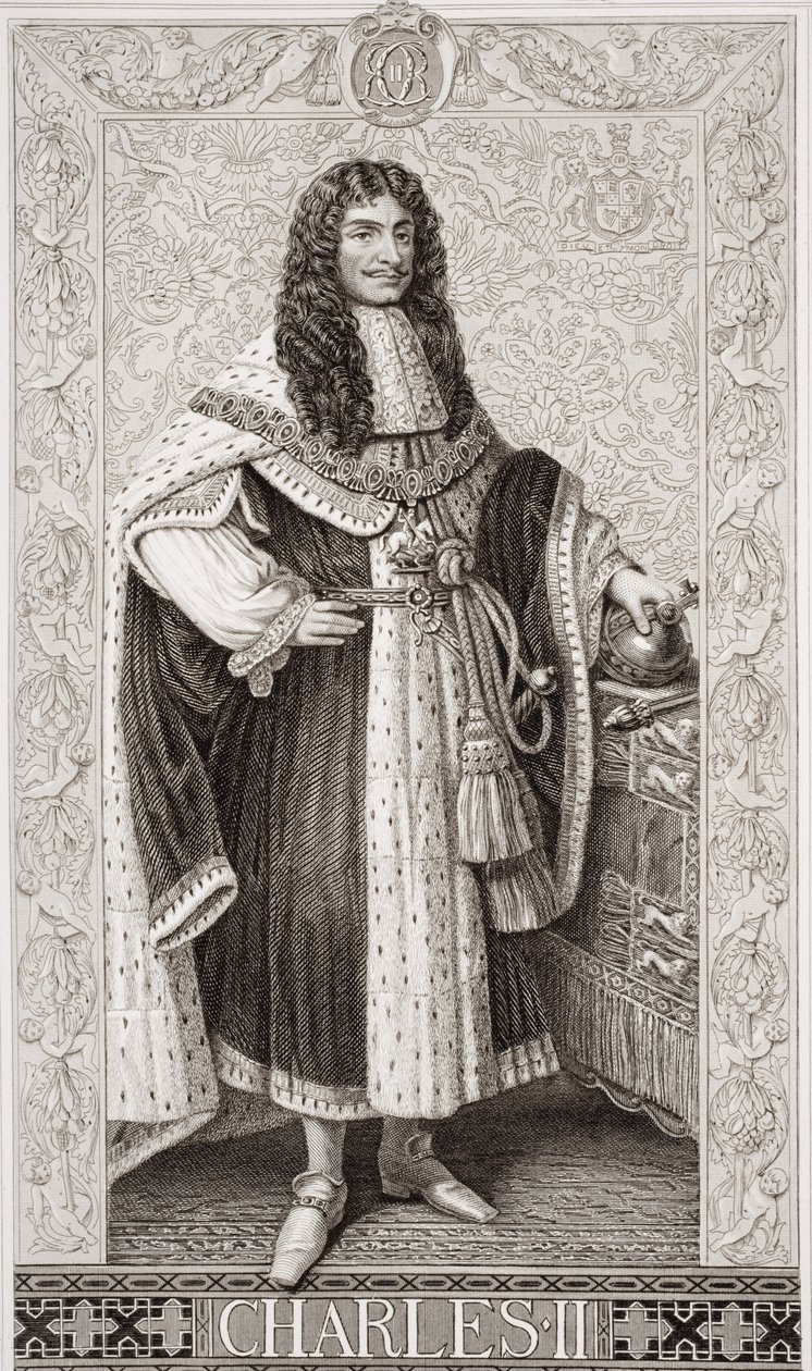 Charles II (1630-85) fra 