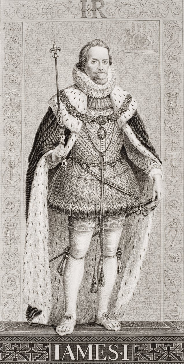 James I (1566-1625) fra 
