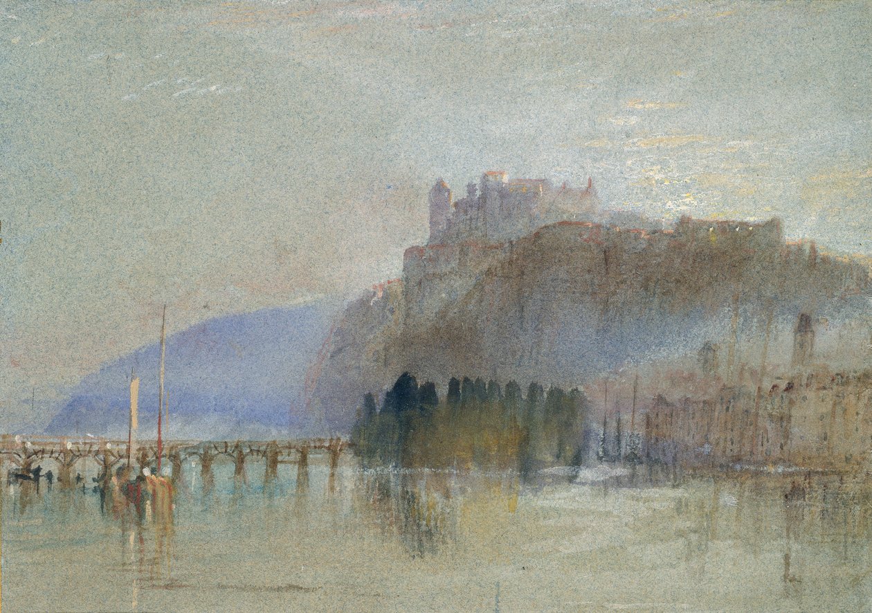 Amboise, ca 1830 av Joseph Mallord William Turner