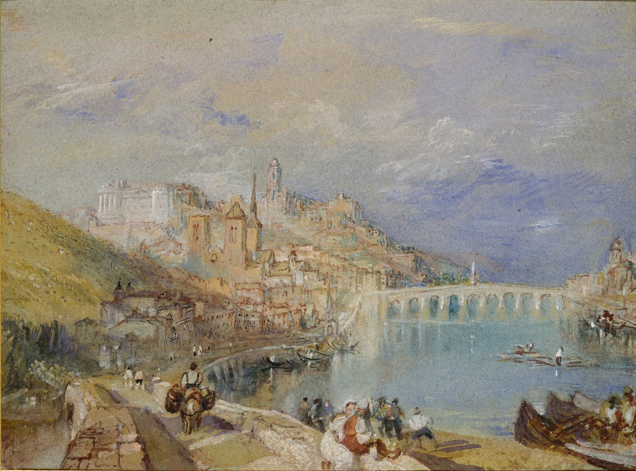 Blois, ca 1830 av Joseph Mallord William Turner
