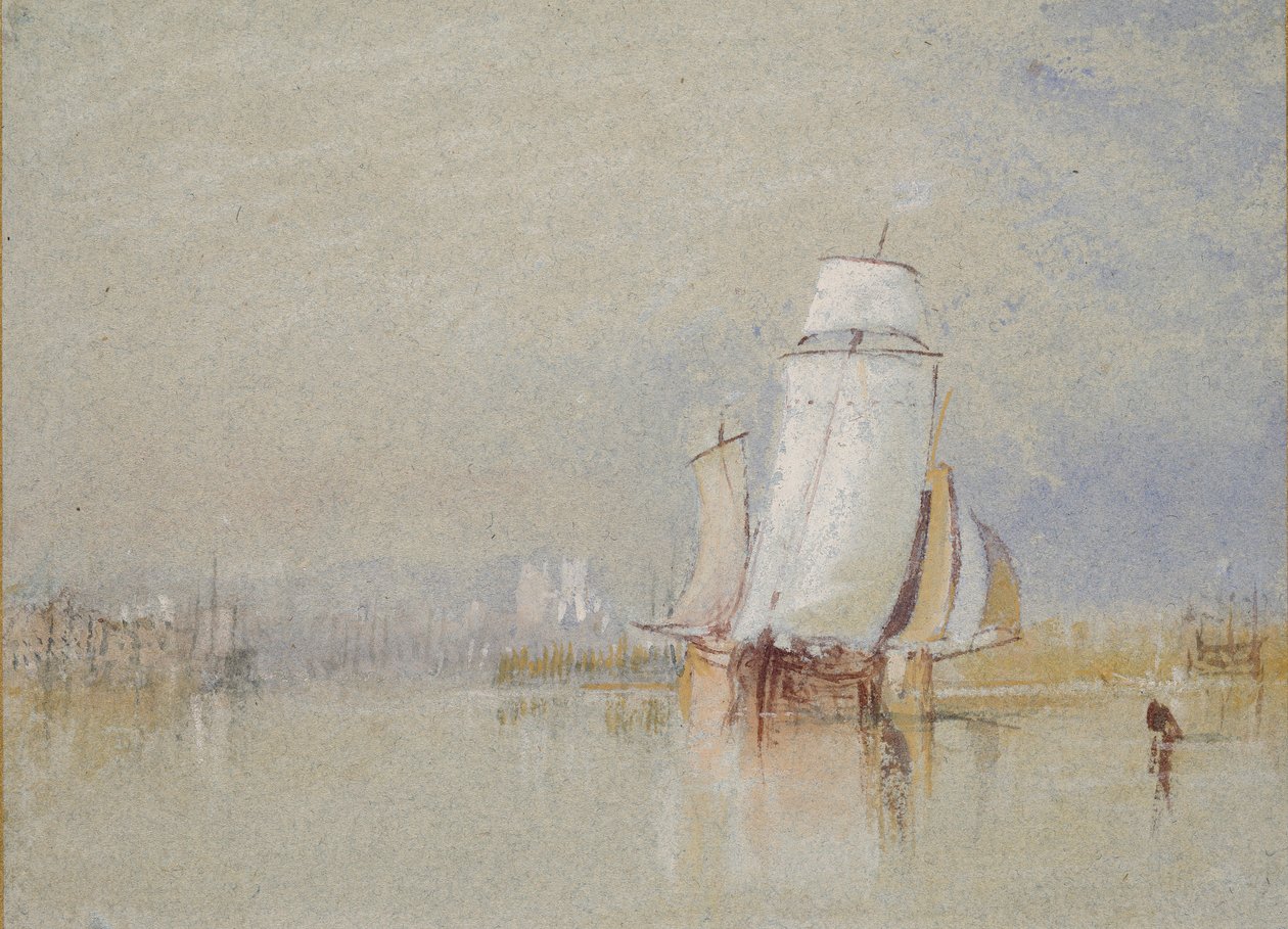 Ro på Loire, 1832 av Joseph Mallord William Turner