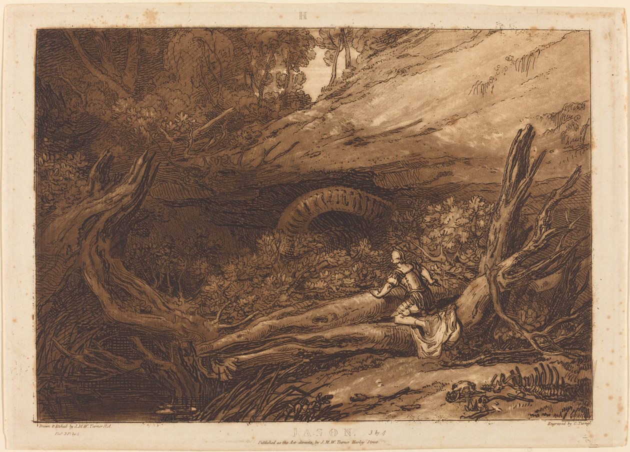 Jason, utgitt 1807. av Joseph Mallord William Turner