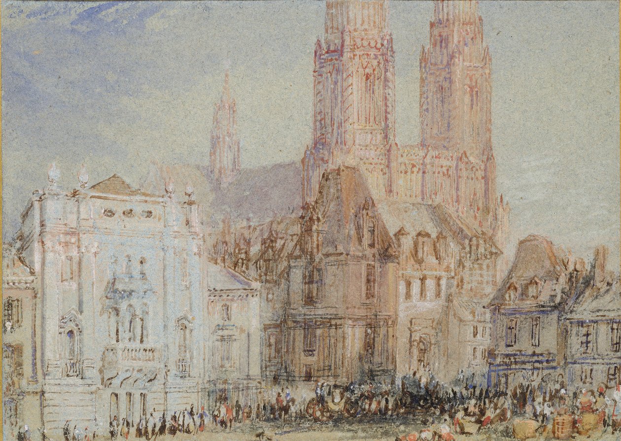 Orleans, ca 1830 av Joseph Mallord William Turner