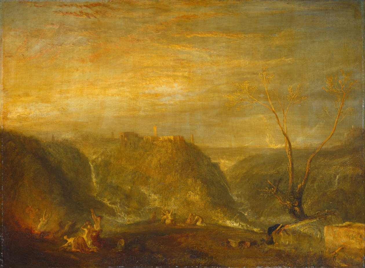 Voldtekten av Proserpine, 1839. av Joseph Mallord William Turner