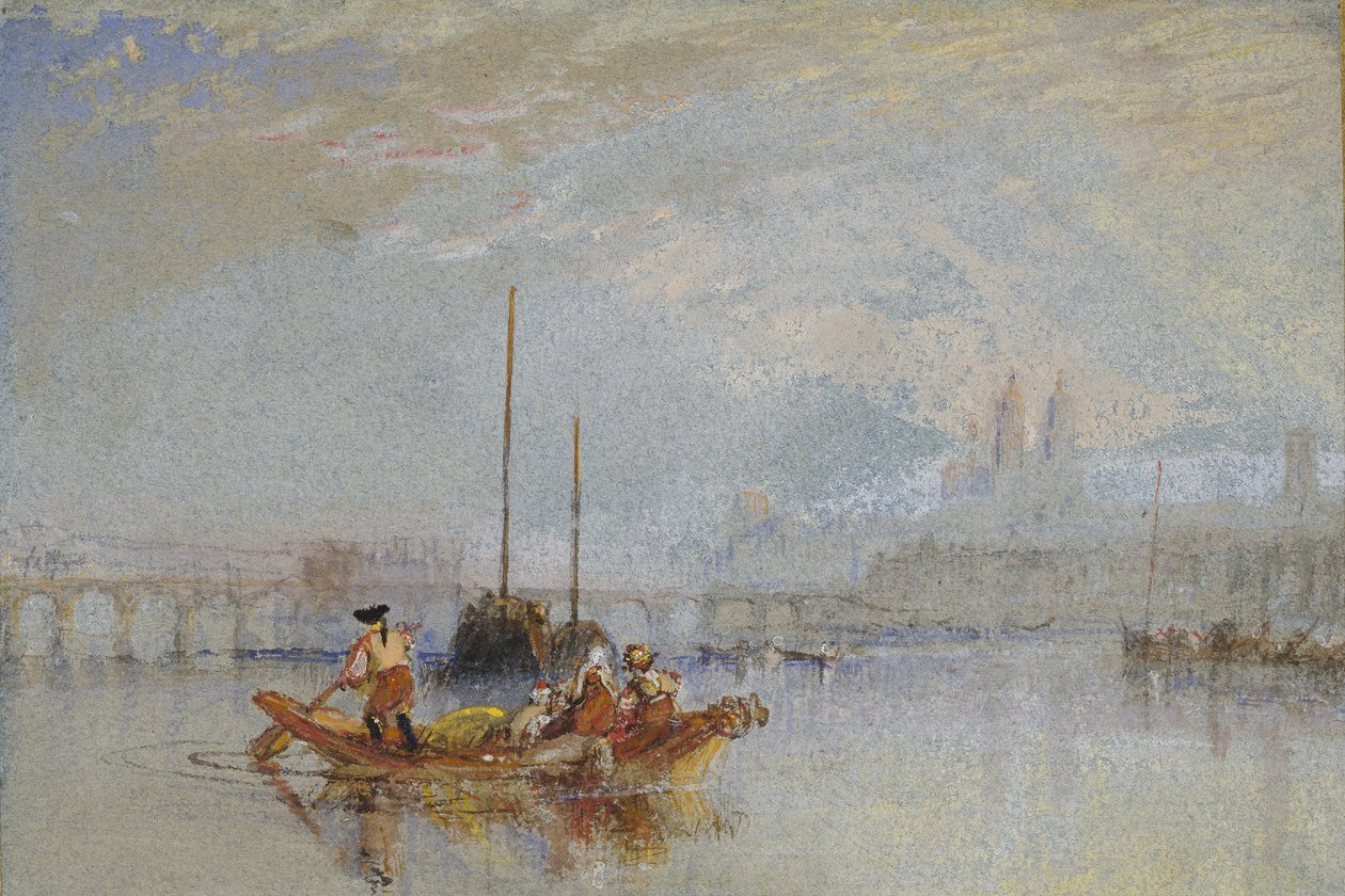 Tours, c1830 av Joseph Mallord William Turner