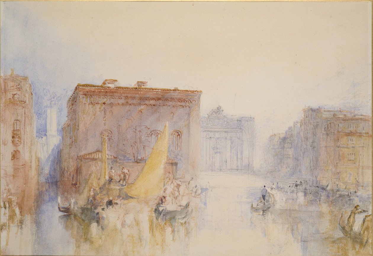 Venezia: The Accademia, 1840 av Joseph Mallord William Turner