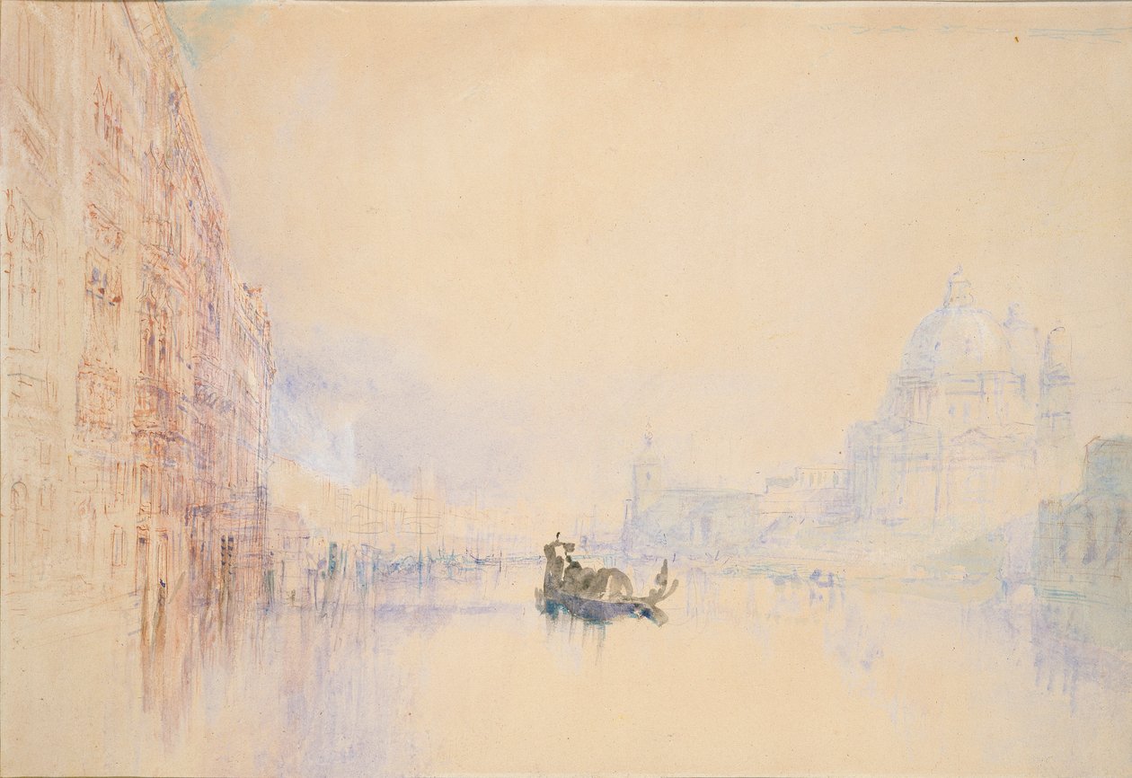 Venezia: Canal Grande, 1840 av Joseph Mallord William Turner