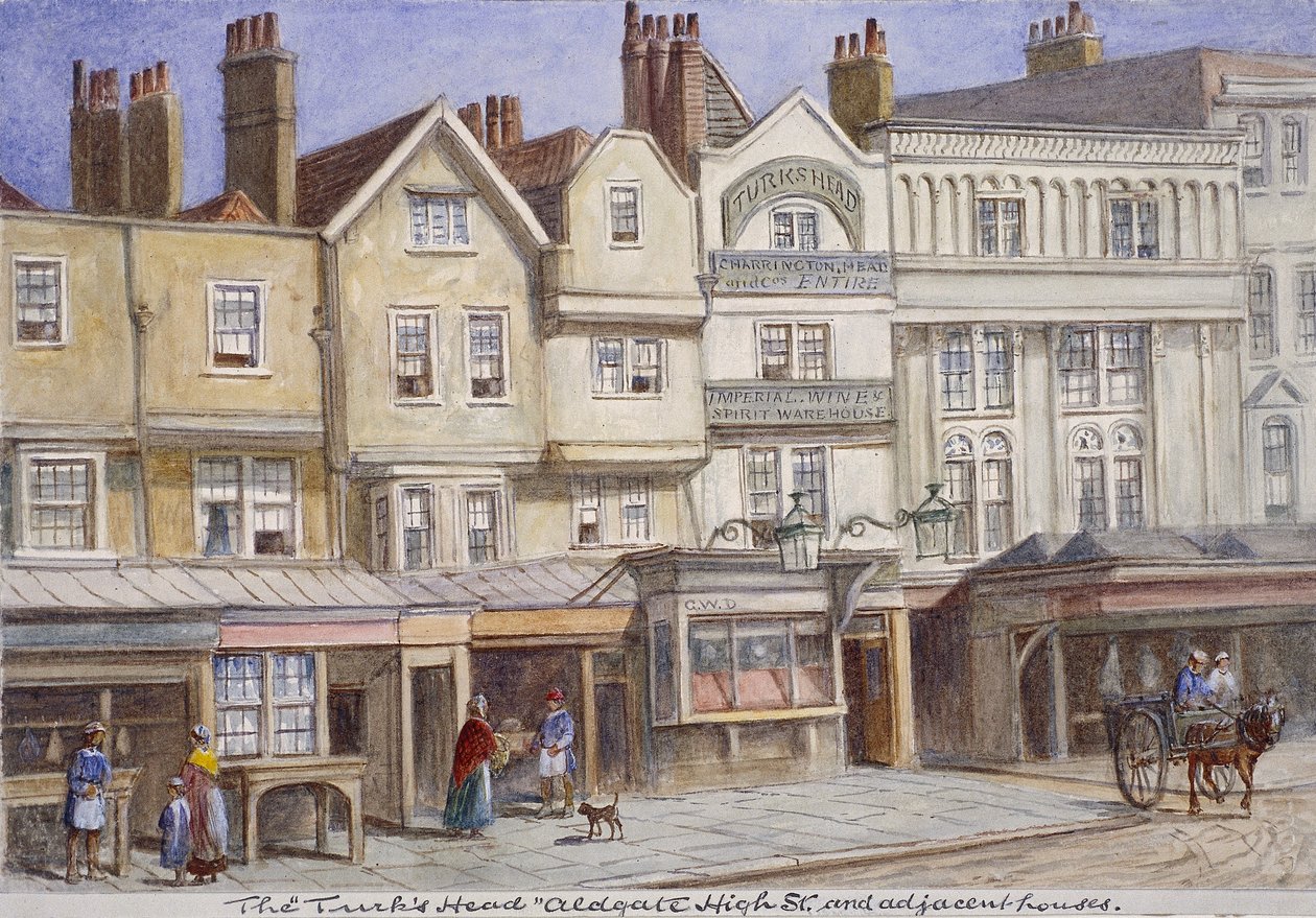 Aldgate High Street, London, 1869 av JT Wilson