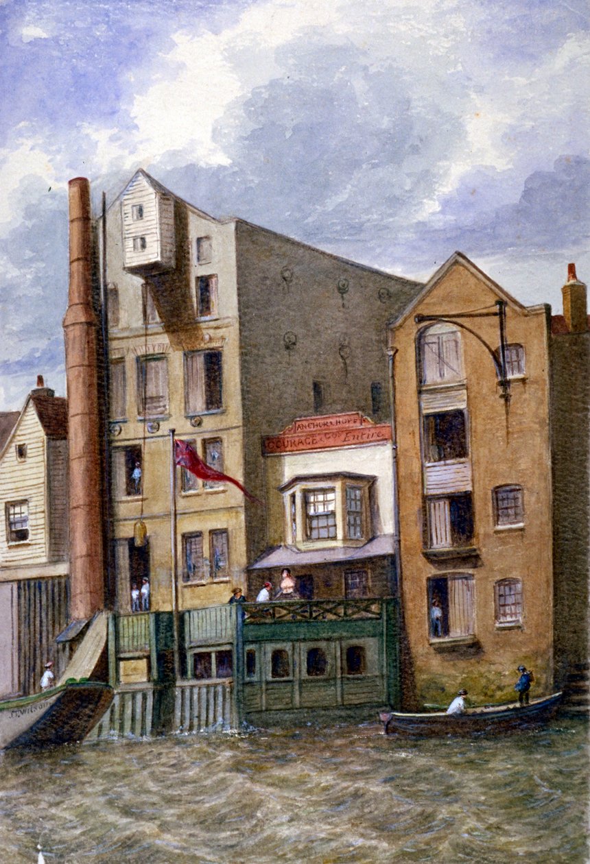Anchor and Hope Inn, New Crane Stairs, Shadwell, London, c1870   1145639   no       norwegian Successfully Translated  Original: The Figurine Series: Figurina Translat: The Figurine Series: Figurina 1310112 no norwegian Successfully Translated Original: Sa av JT Wilson