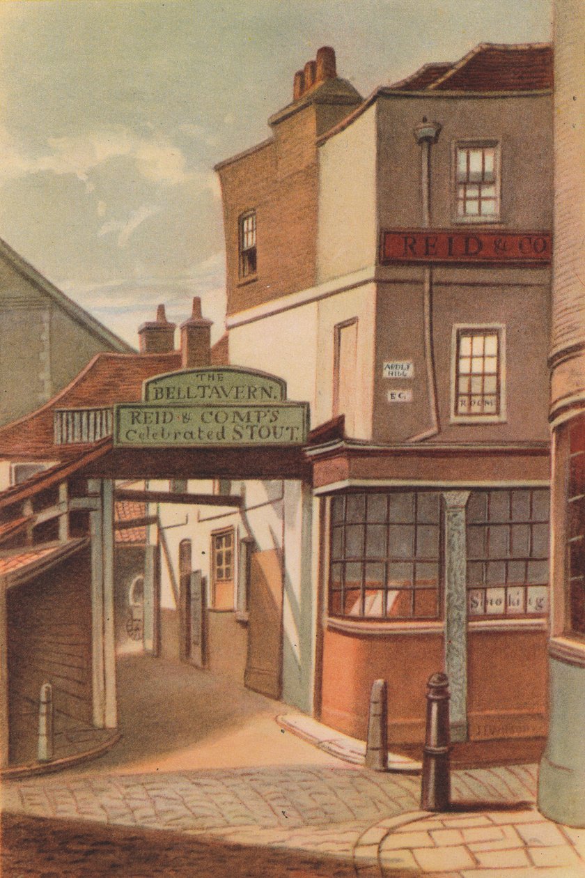 Bell Tavern, Addle Hill, London, 1868 av JT Wilson