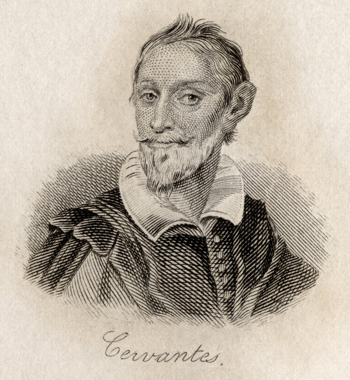 Miguel Saavedra de Cervantes av J.W. Cook