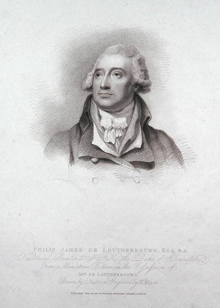Philip James de Loutherbourg av J. (after) Jackson
