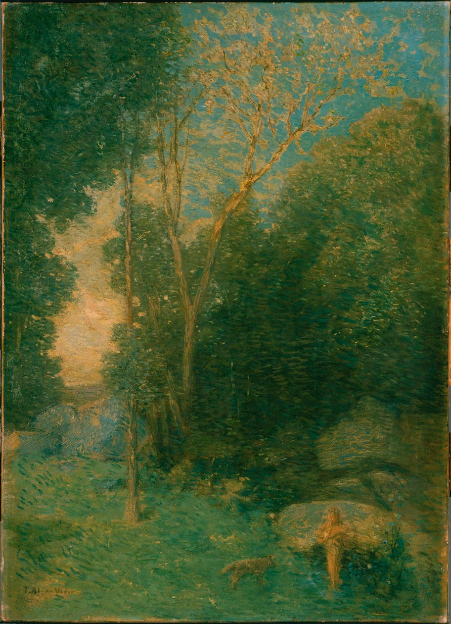 Pan og ulven av J. Alden Weir