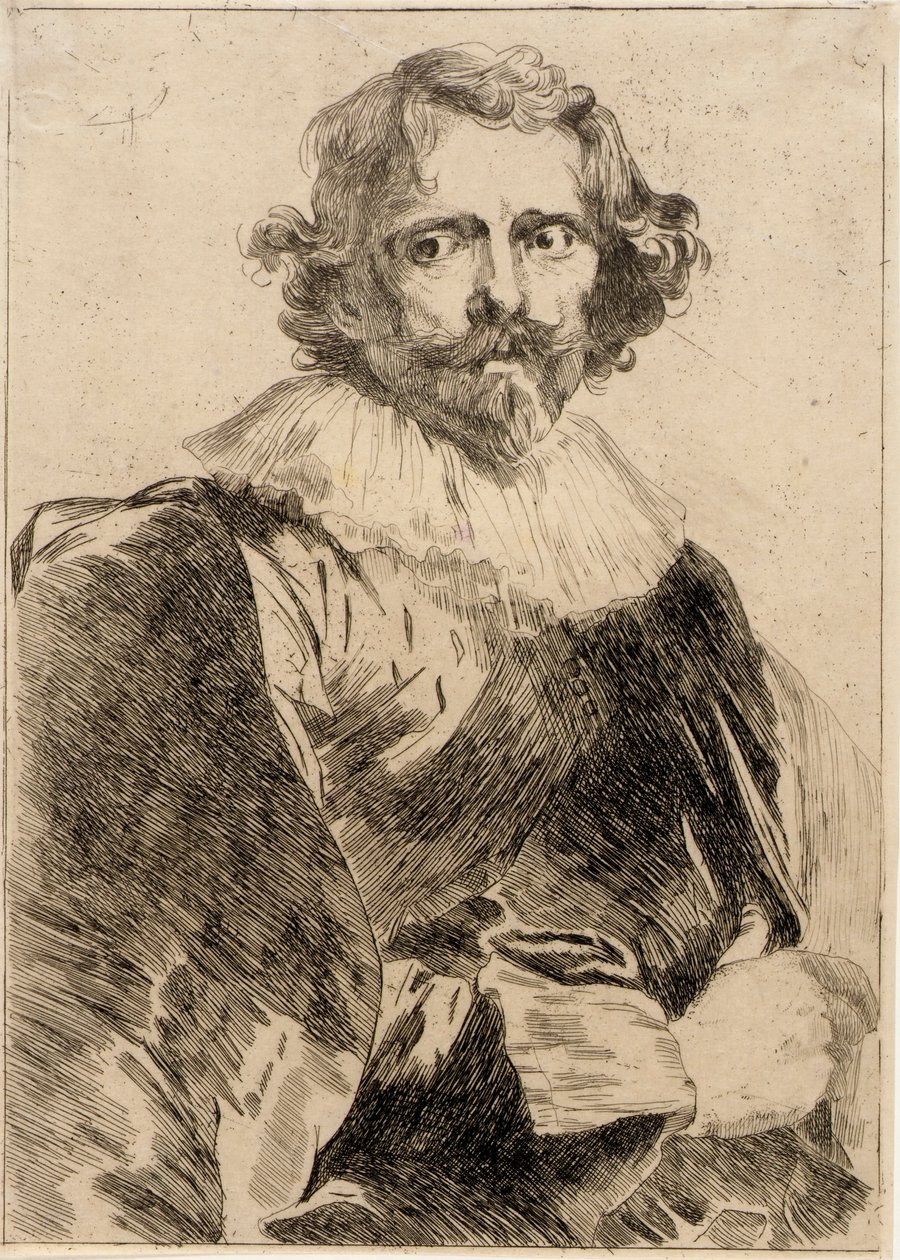 Portrett av Lucas Vorsterman av J. Alden Weir