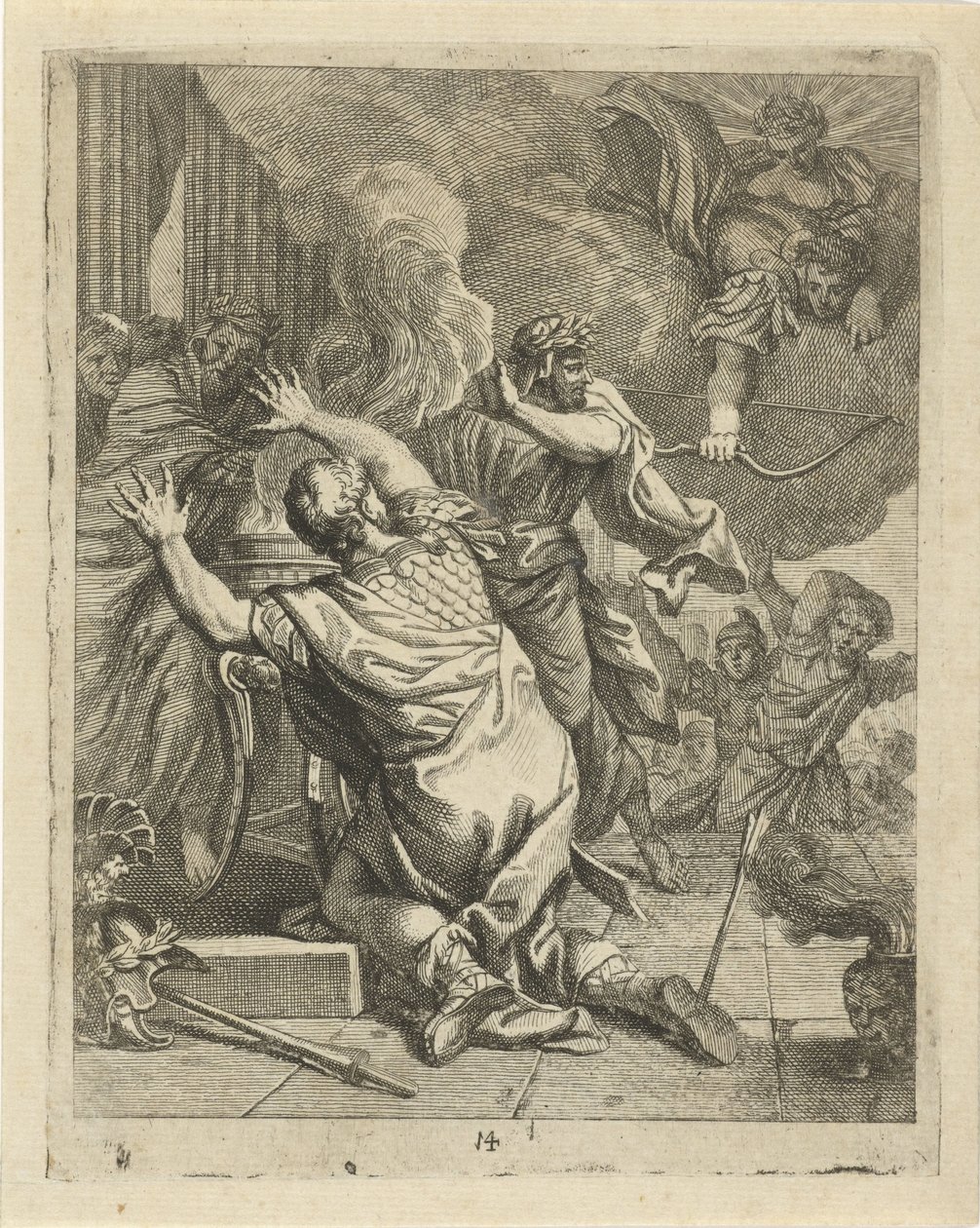 Akilles død Scener fra livet til Achilles (serietittel) Vitam et mortem achilli (serietittel) av J. Alexander Janssens