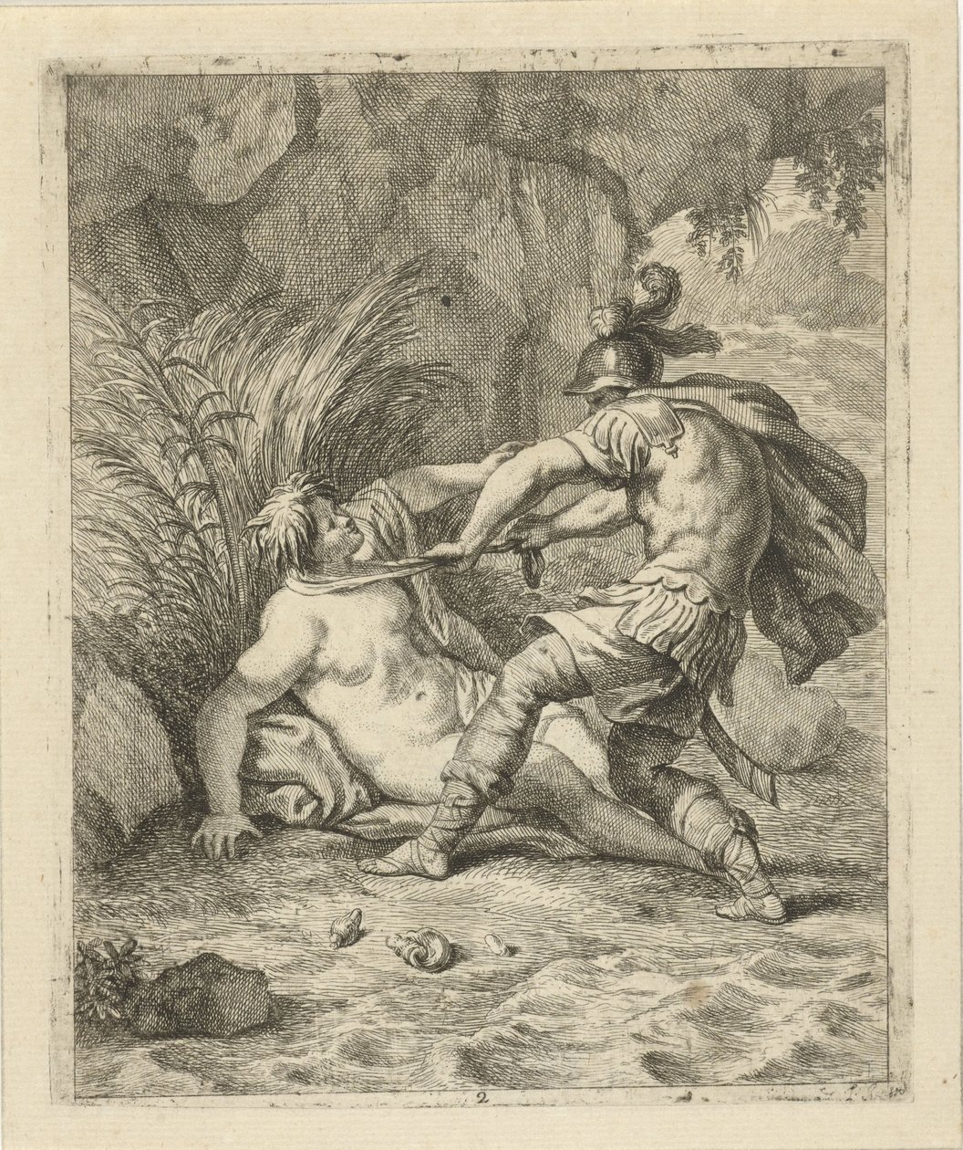 Peleus vangt Thetis Scènes uit het leven van Achilles (serietittel) Achilles' liv og død (serietittel) av J. Alexander Janssens