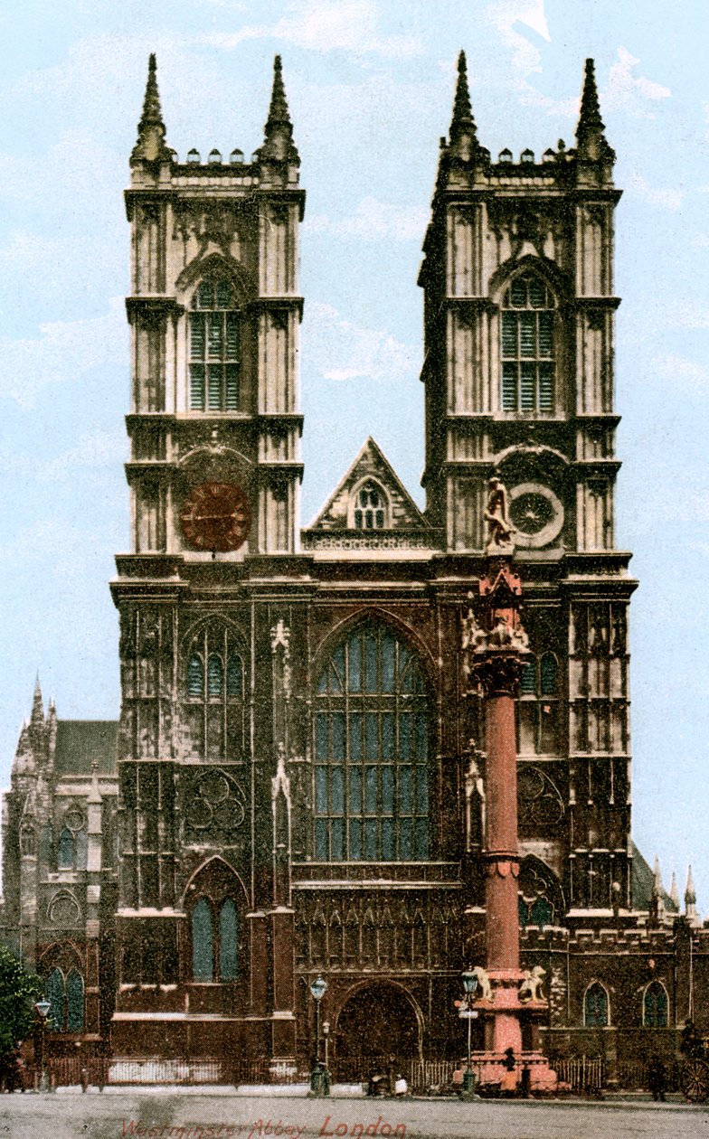 Westminster Abbey, London, tidlig på 1900-tallet. av J. Beagles and Co.