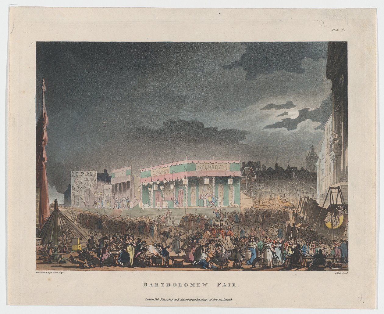 Bartholomew-messen, 1. februar 1808., 1. februar 1808. av J. Bluck