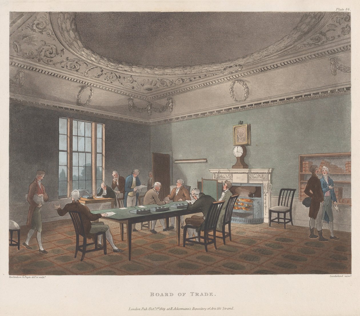 Handelsstyret, 1. oktober 1809., 1. oktober 1809. av J. Bluck