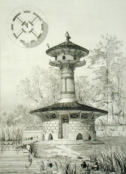 Shelter for Waterfowl at Poissy, fra 