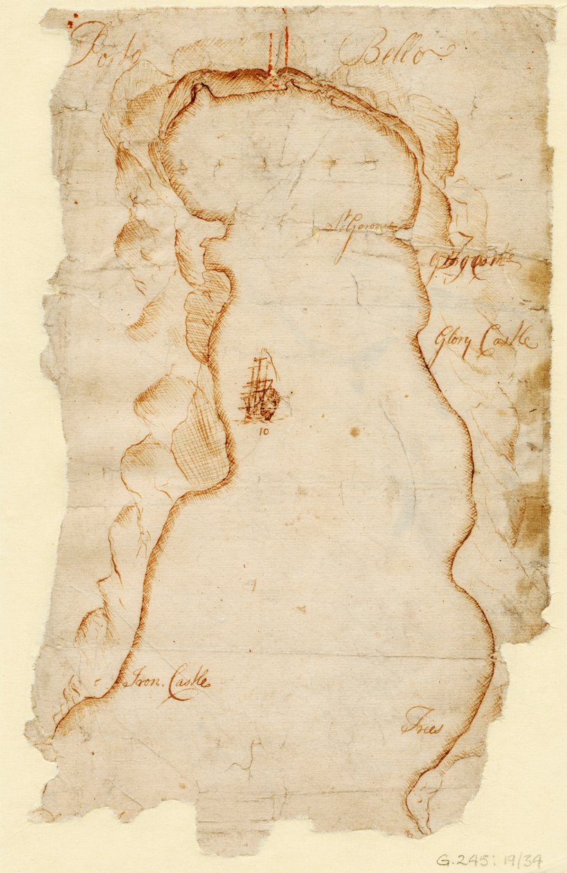 Portobelo, ca. 1740 (papir) av J. C. Morris