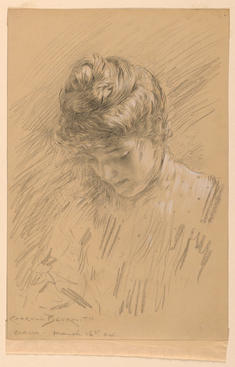 Marie av J. Carroll Beckwith