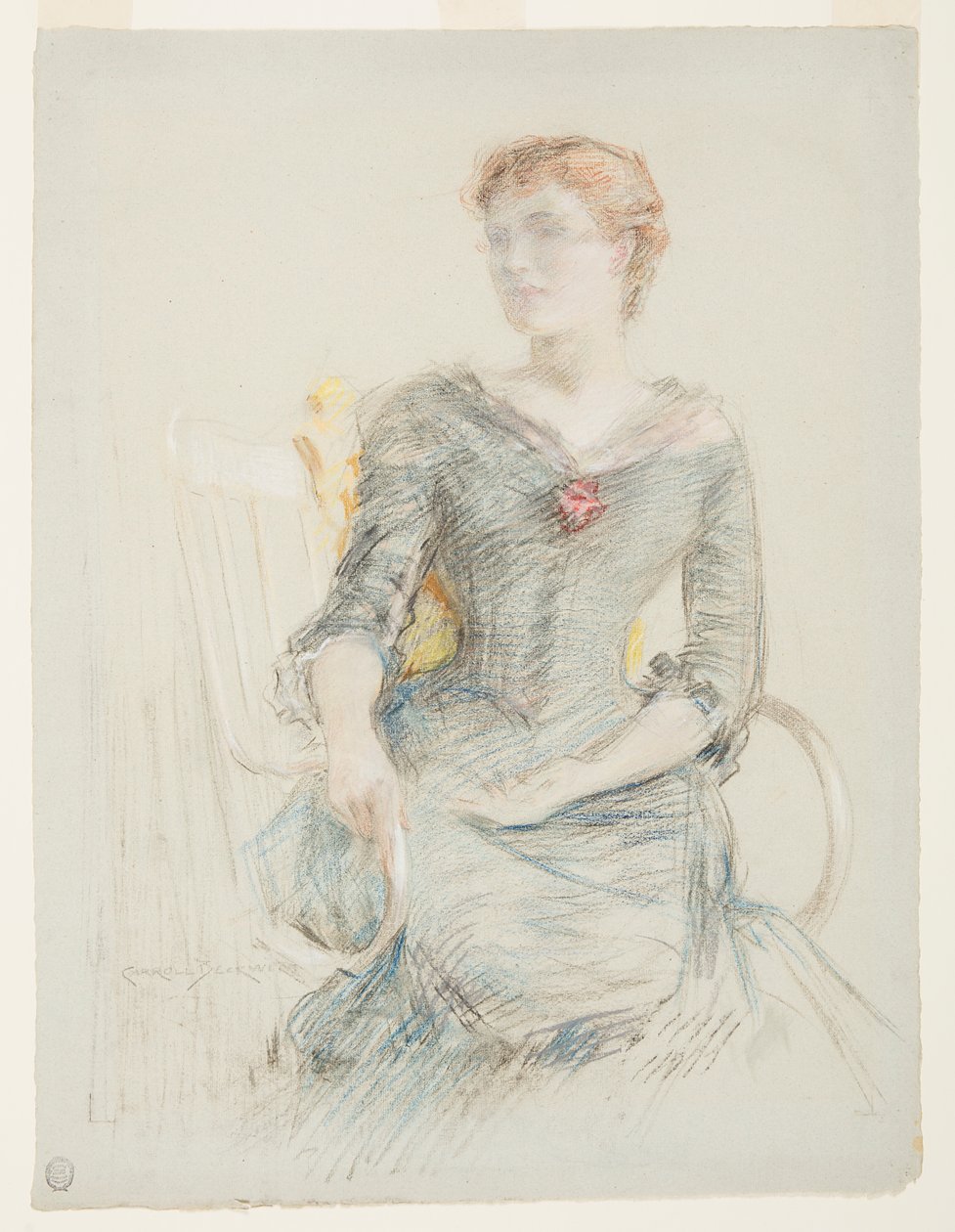 Portrett av J. Carroll Beckwith