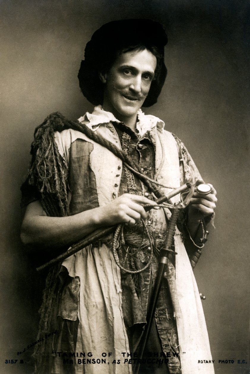 Frank Benson 1858-1939, engelsk skuespiller og teatersjef, tidlig på 1900-tallet. av J Caswall Smith