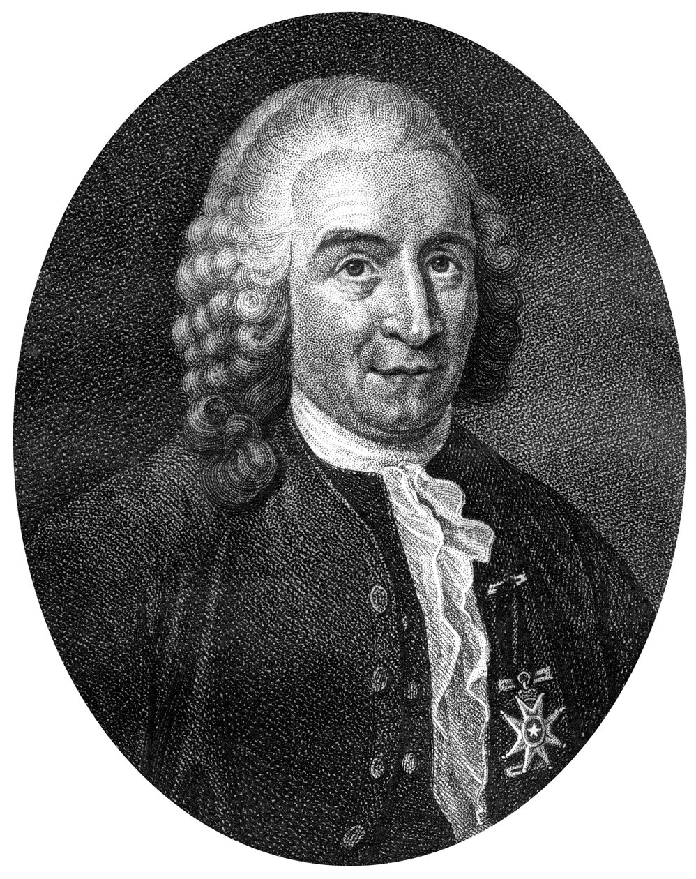 Carolus Linnaeus , svensk botaniker, lege og zoolog fra 1800-tallet, 1812. av J. Chapman