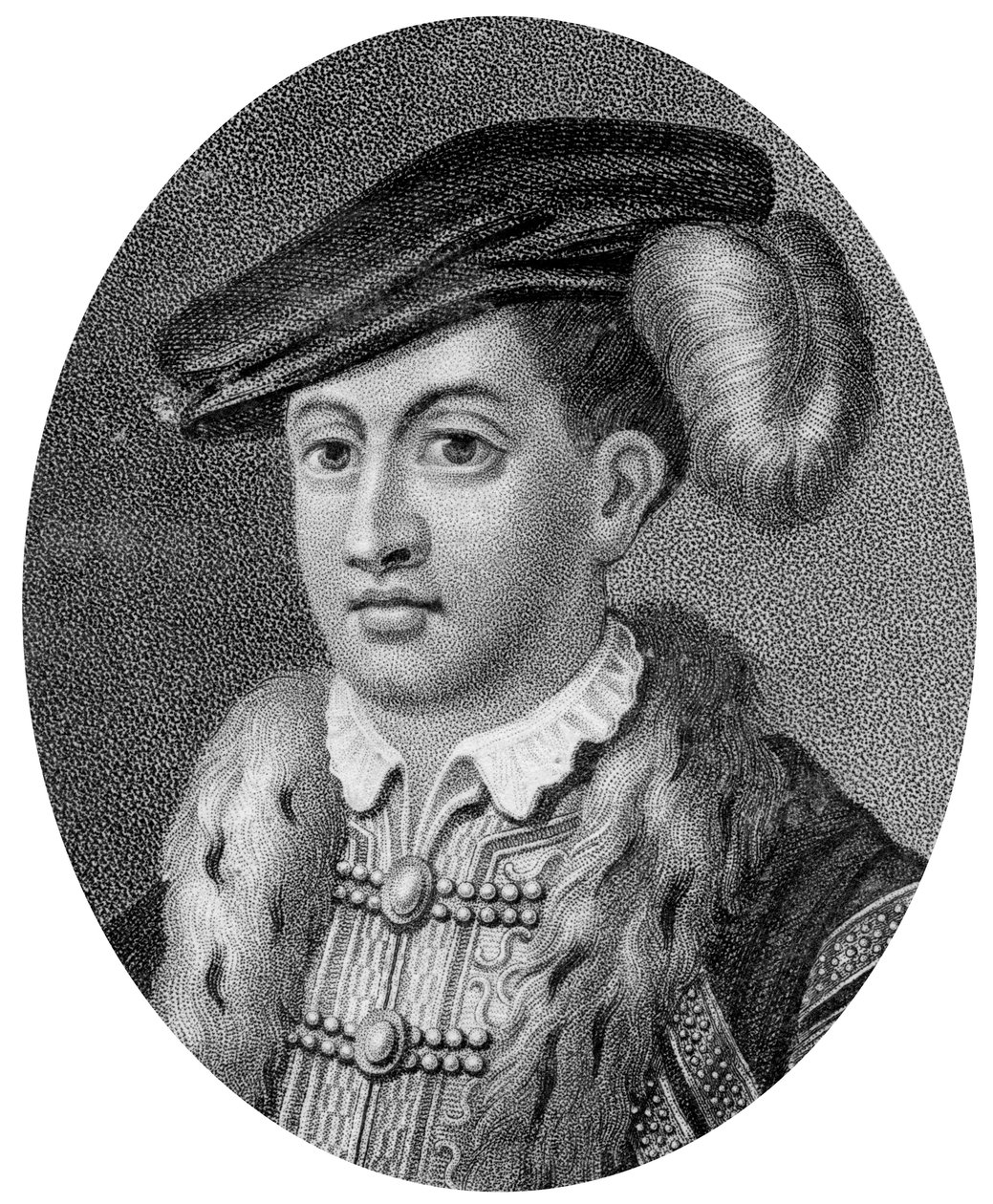 Edward VI, konge av England, 1804. av J. Chapman