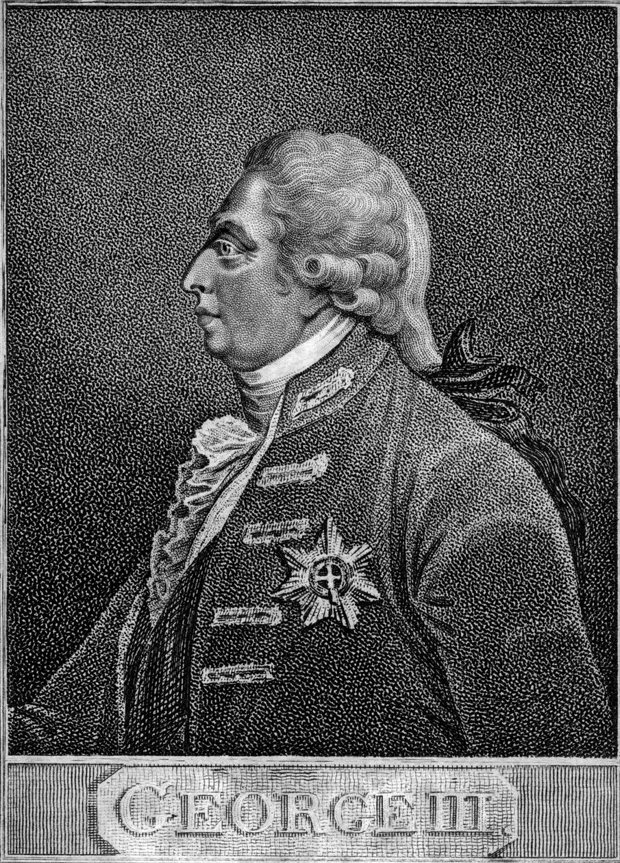 George III av Storbritannia. av J. Chapman