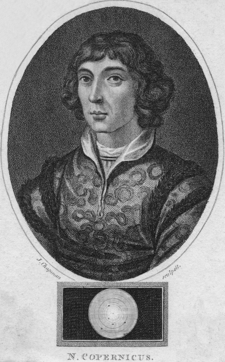 N. Copernicus, sent på 1700-tallet tidlig på 1800-tallet. av J. Chapman
