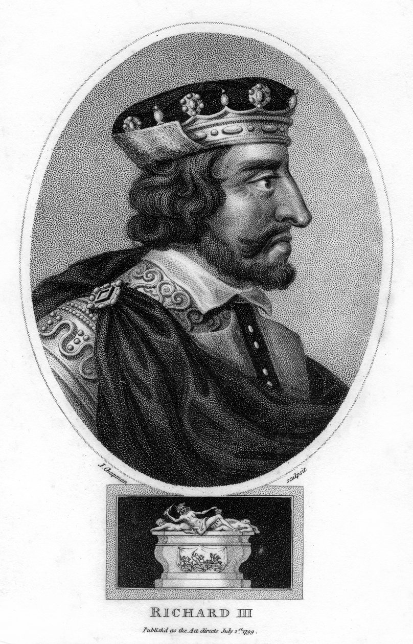 Richard III av England, 1799. av J. Chapman