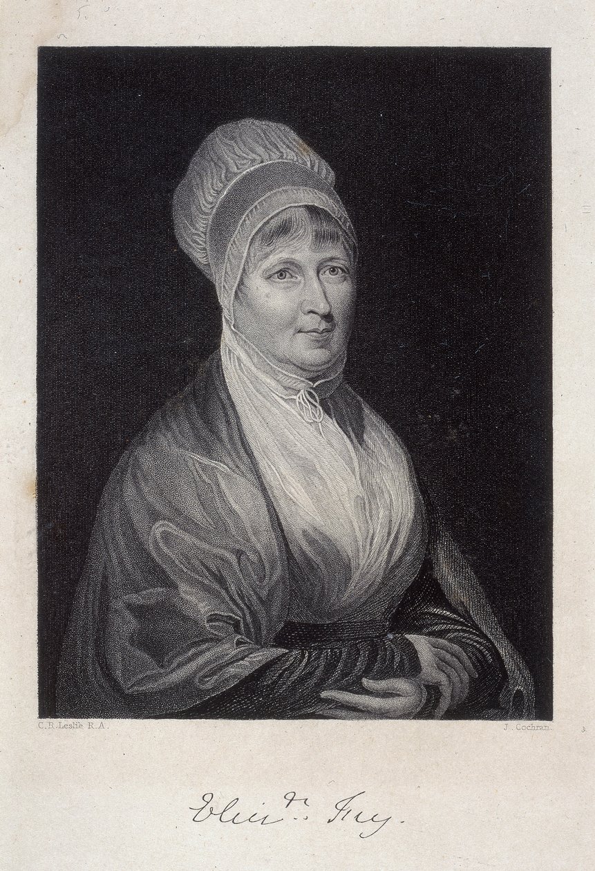 Elizabeth Fry, 1844 av J. Cochran
