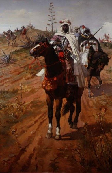 Arabiske ryttere av J. Colaco