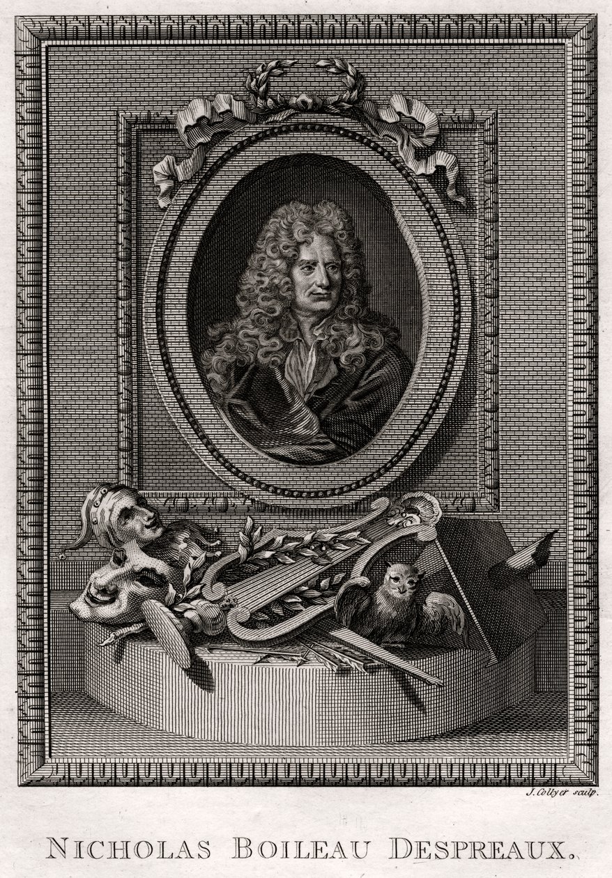 Nicholas Boileau-Despreaux, 1775 av J. Collyer