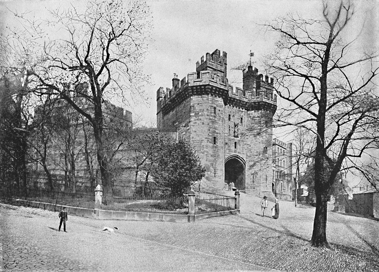 Lancaster Castle: John of Gaunts Tower, c1896 av J. Davis