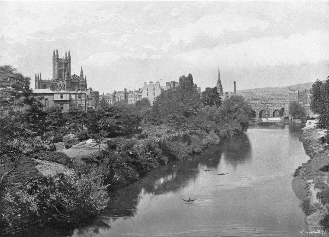 Bath, c1896 av J. Dugdale and Co
